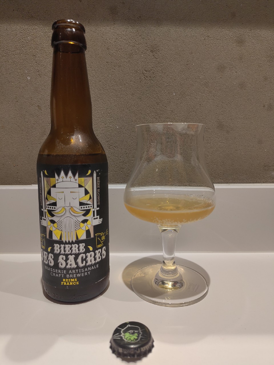 Bière Des Sacres Pale Ale, France