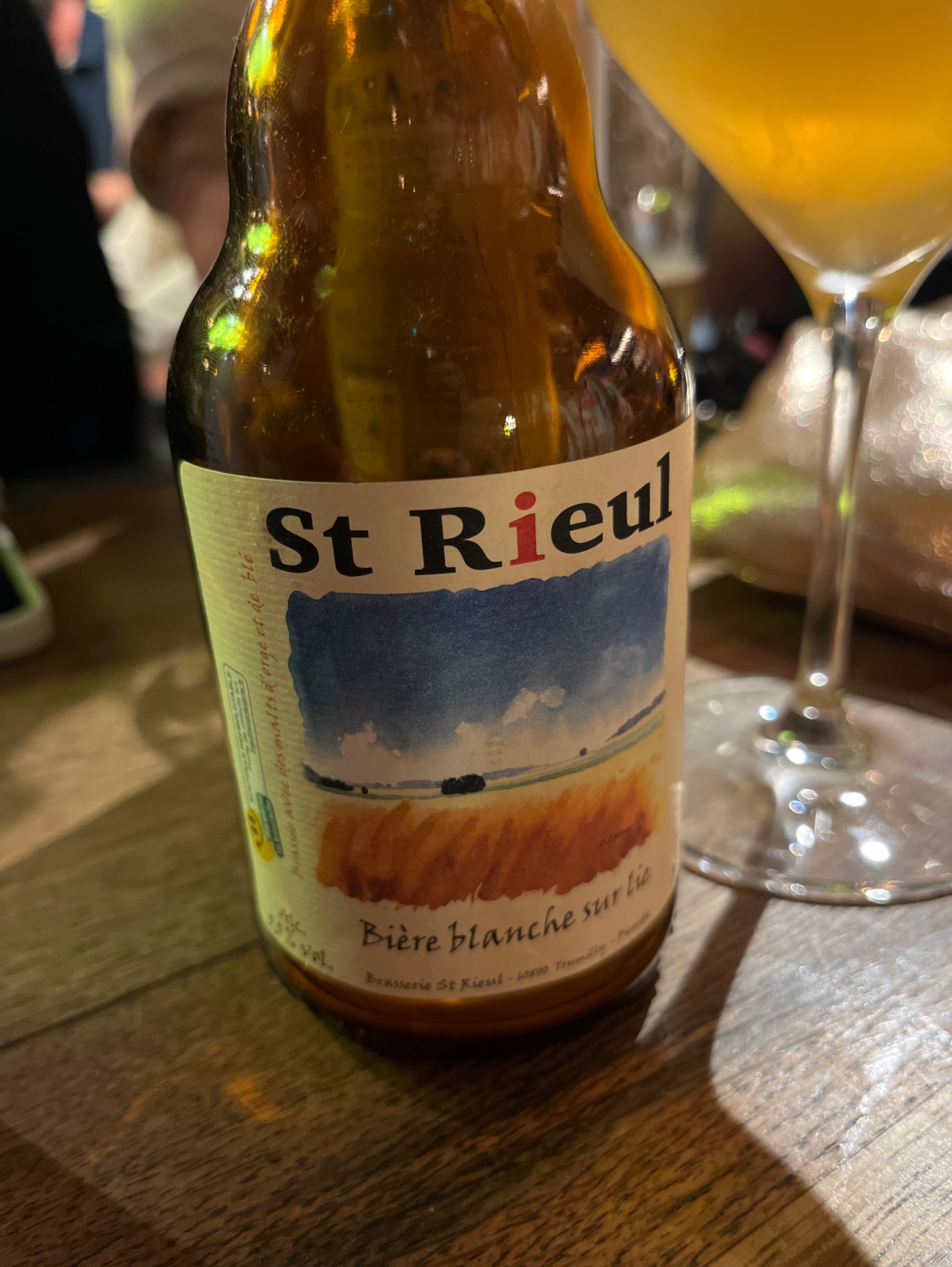 St Rieul Bière Blanche Sur Lie, Brasserie St Rieul
