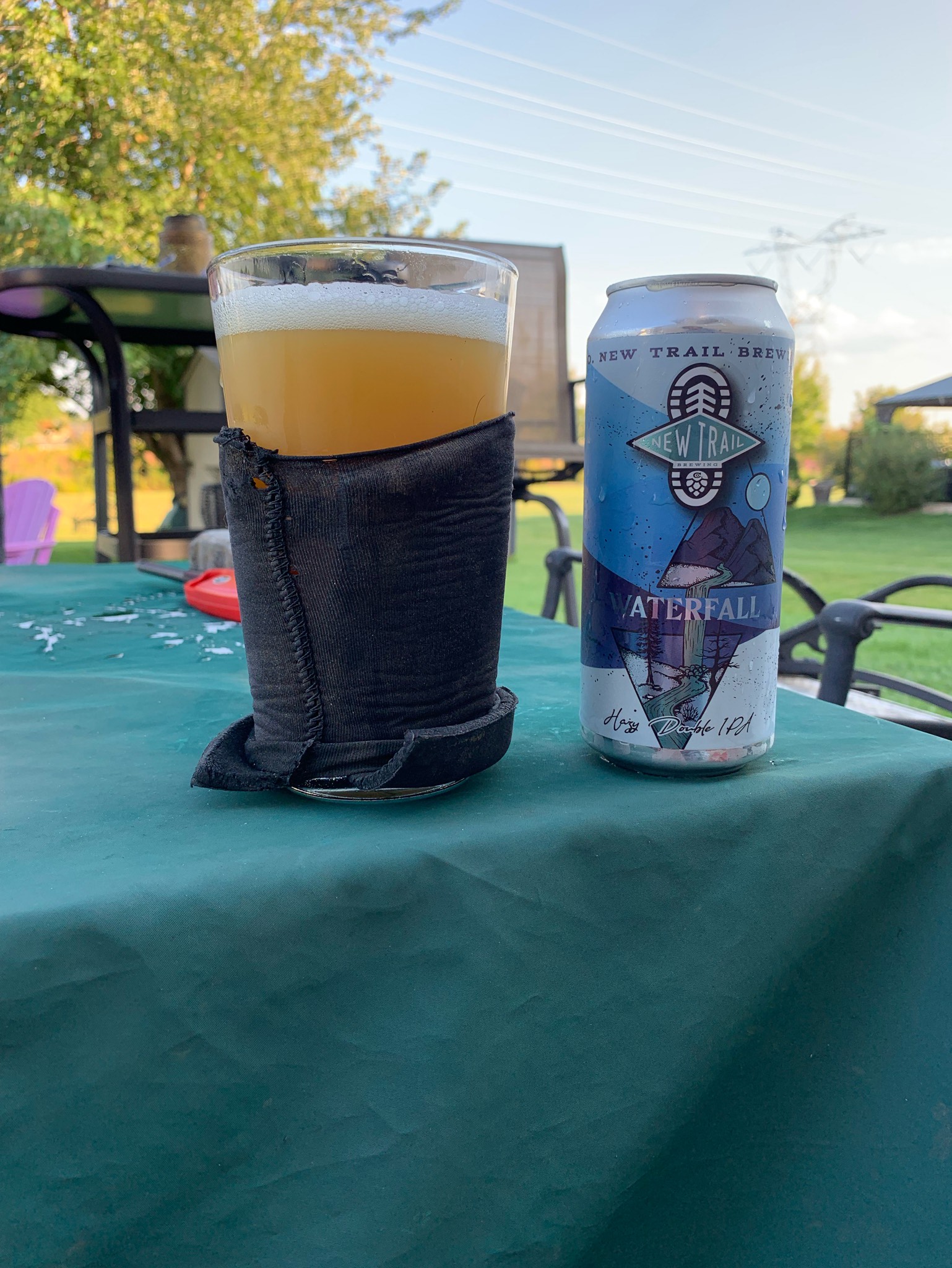 Waterfall, New Trail Brewing Co