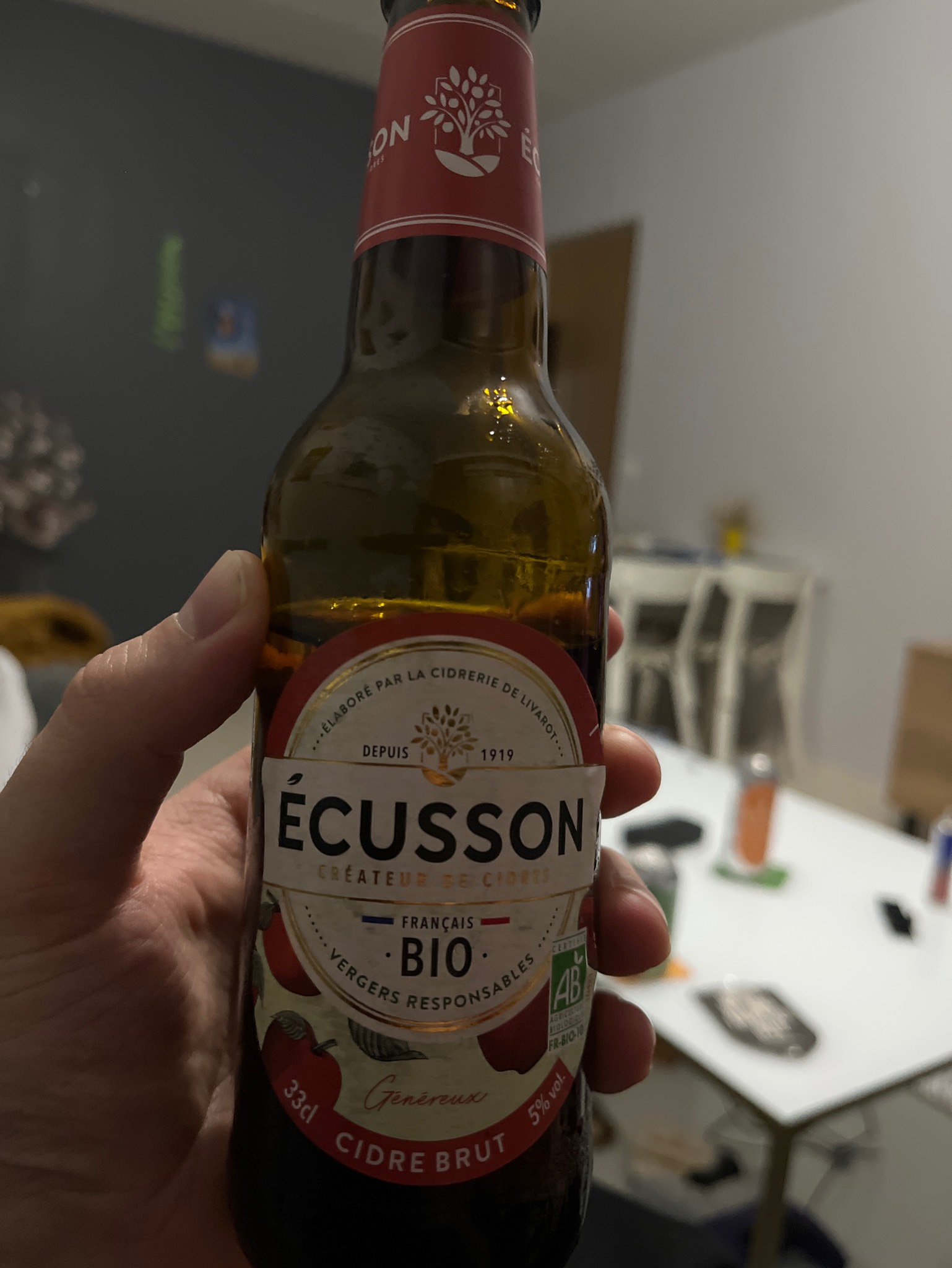 Écusson Bio Brut Généreux, France