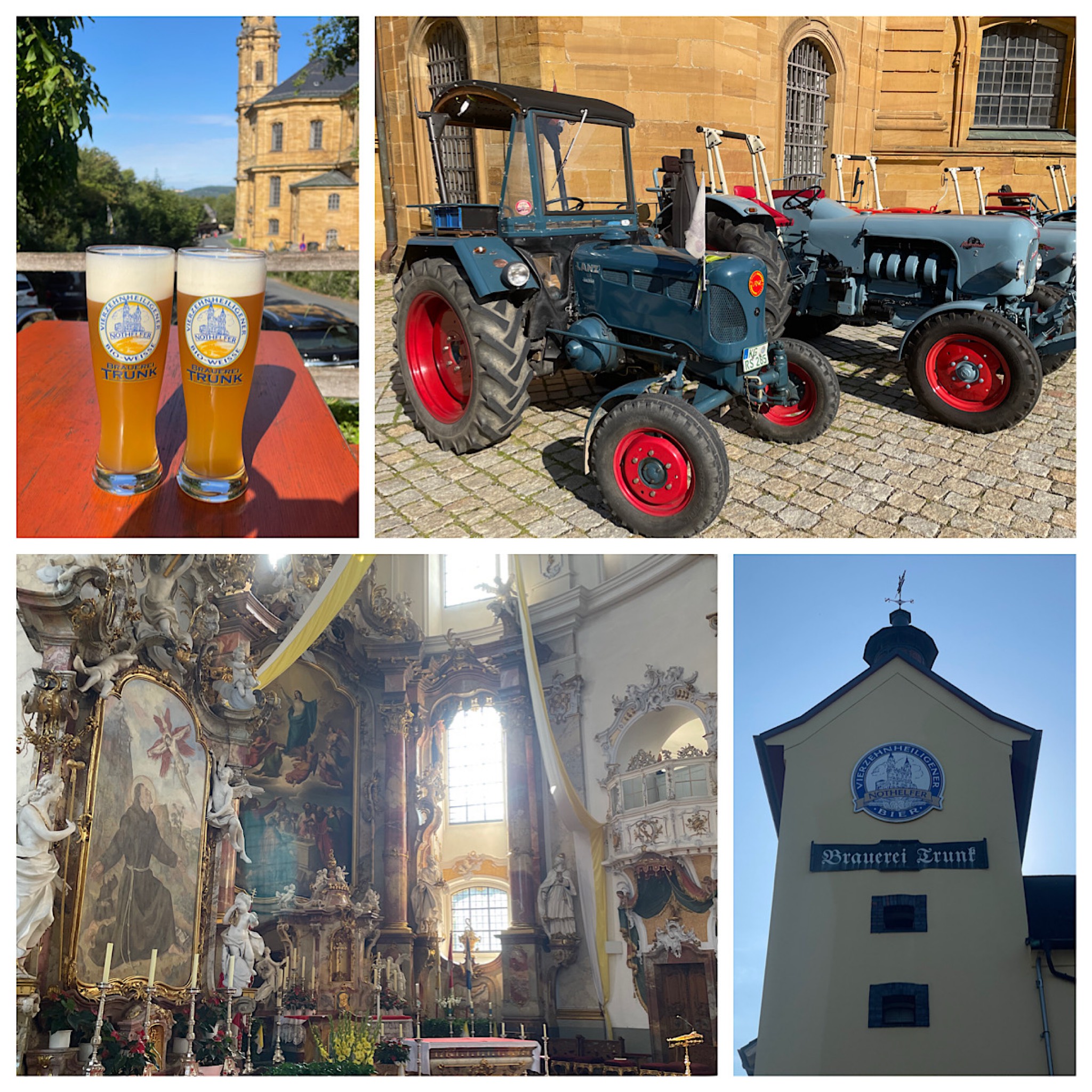 Nothelfer Bio-Weisse, Alte Klosterbrauerei Vierzehnheiligen Brauerei Trunk