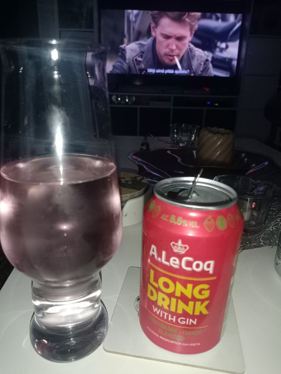 A. Le Coq GIN Strawberry-Lemon Long Drink, Estonia
