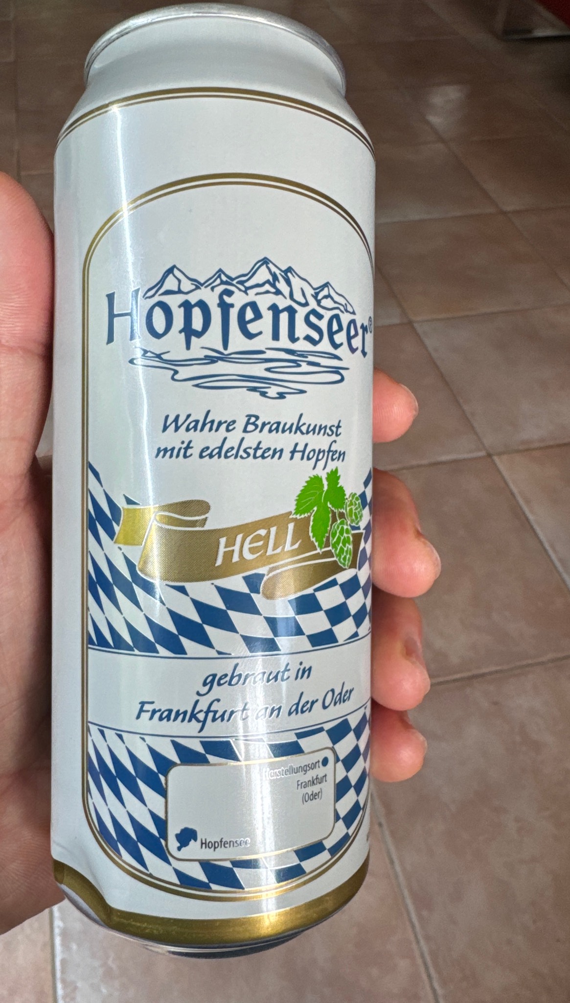 Hopfenseer Hell, Norma