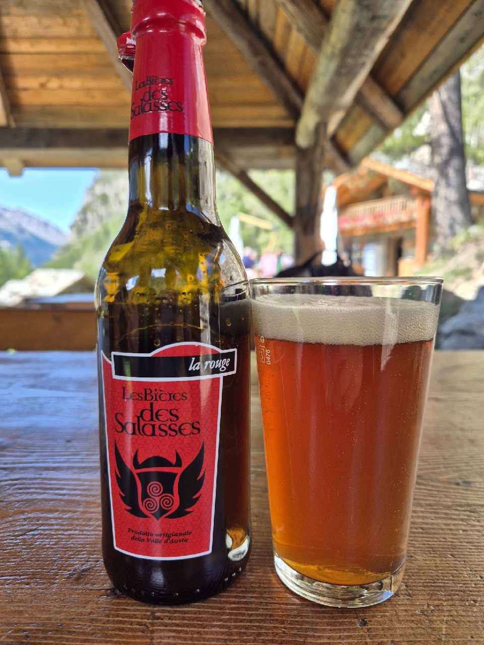 Les Bieres des Salasses - La Rouge, Les Bieres Des Salasses