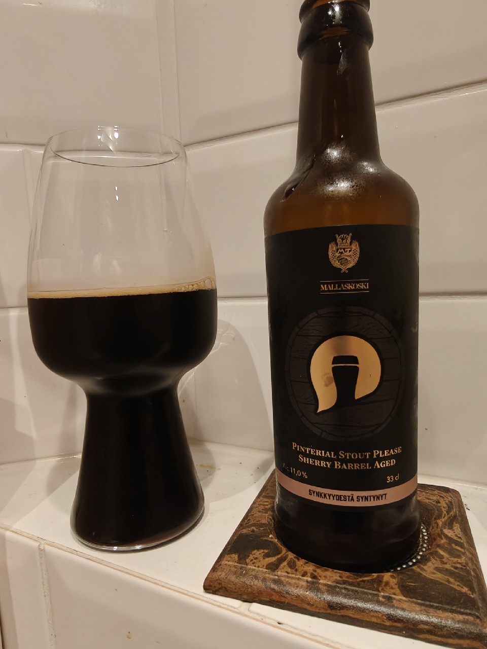 Pinterial Stout Please Sherry Barrel Aged, Finland
