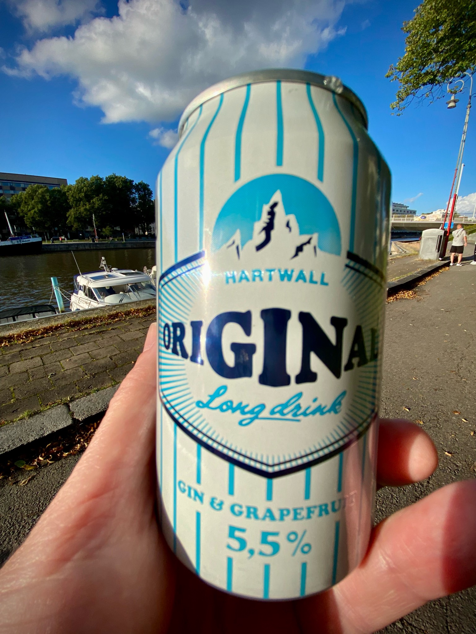 Original Long Drink White Label Grapefruit, Finland