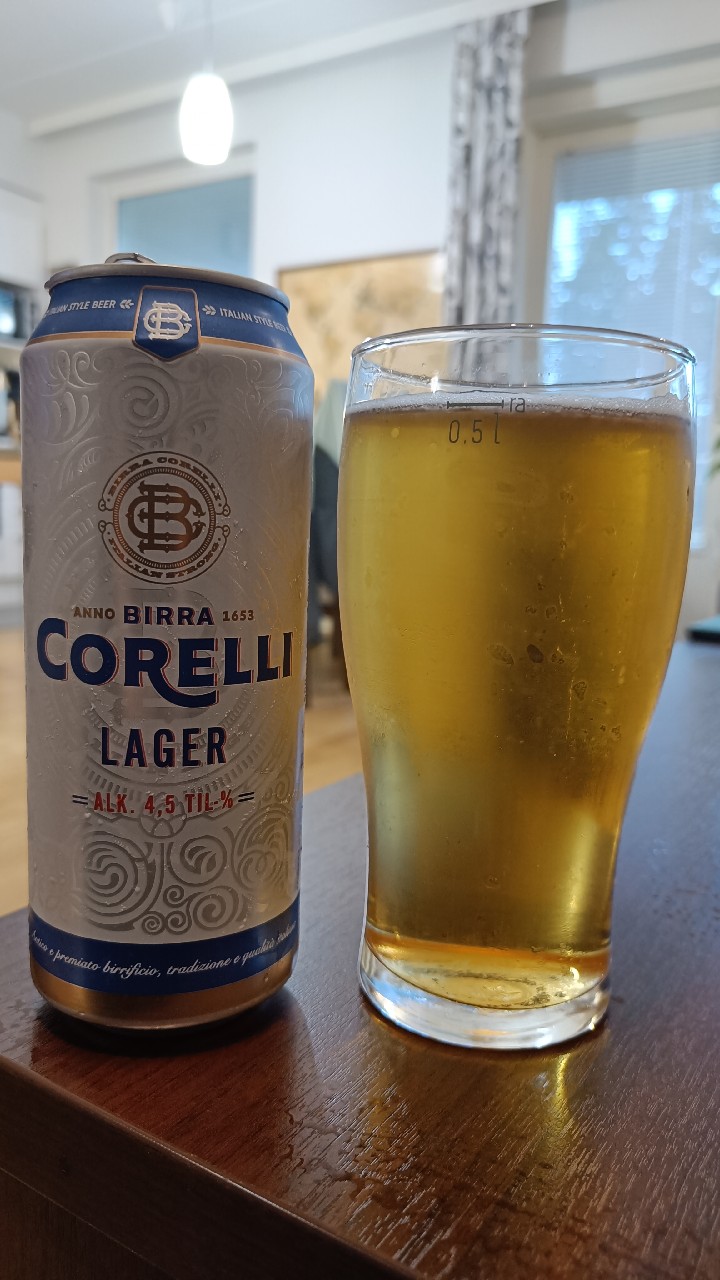 Birra Corelli Lager, Font Salem (Damm)