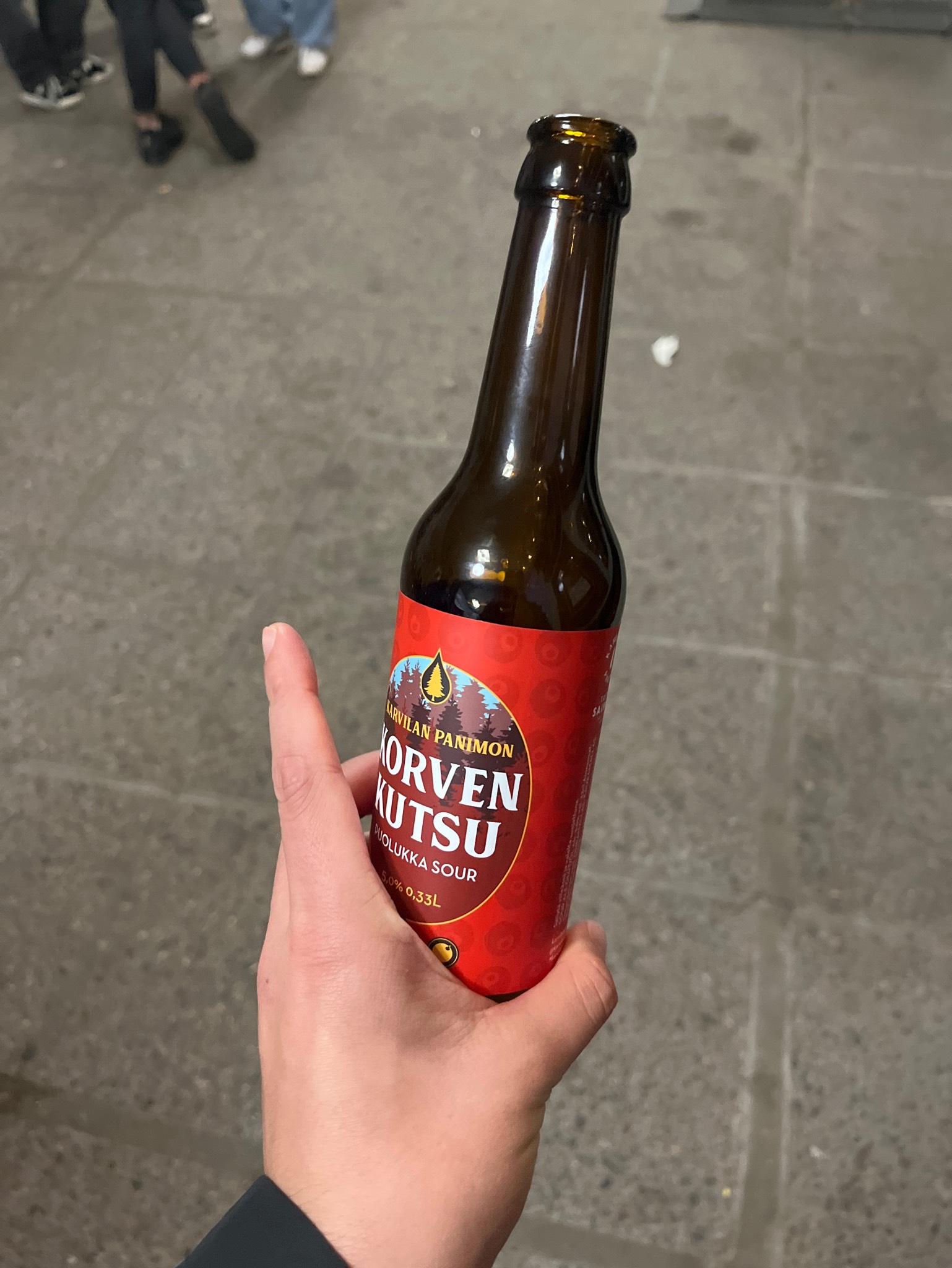 Korven Kutsu Puolukka Sour, Finland