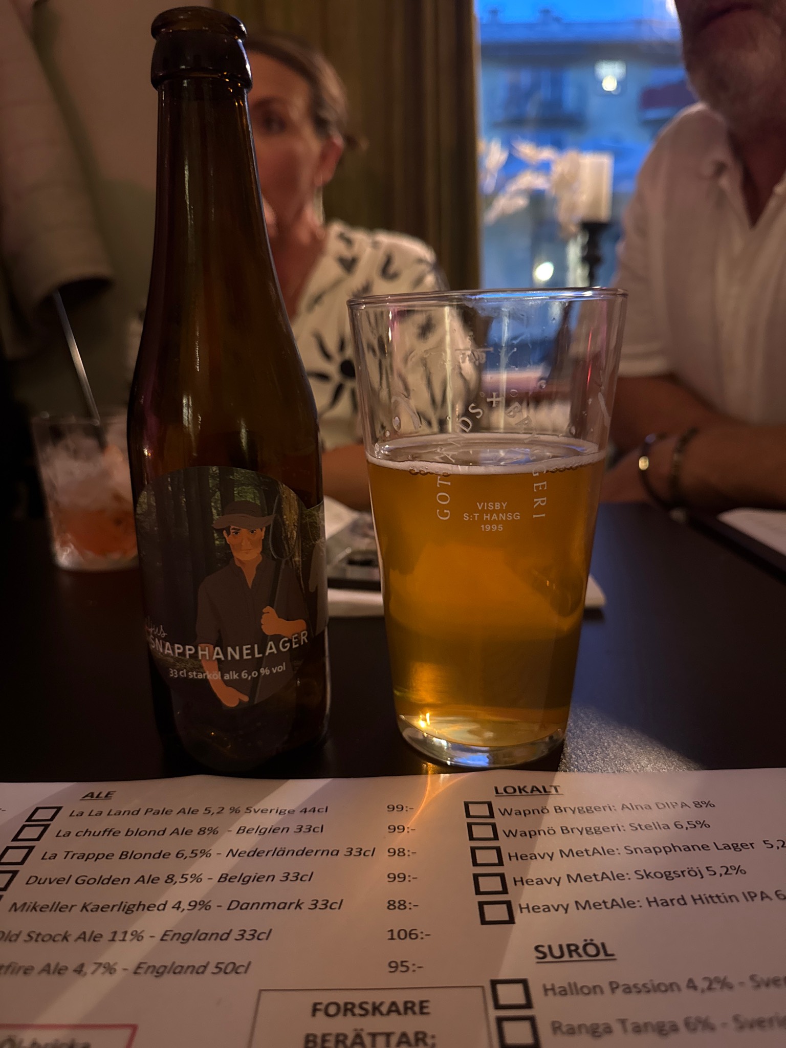 Ljus Snapphanelager, Snörsjö Hantverksbryggeri