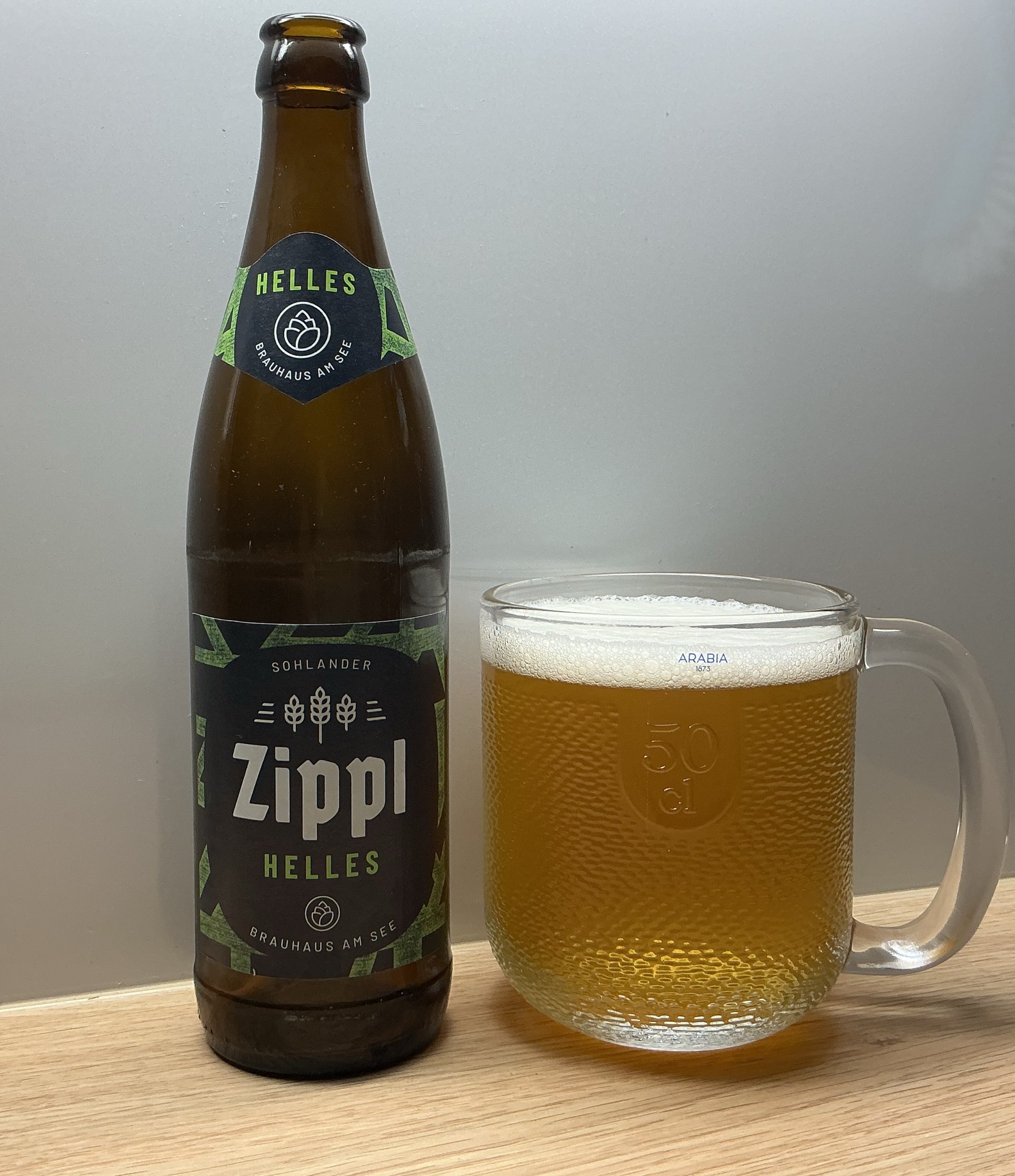 Zippl Helles, Brauhaus am See Sohland
