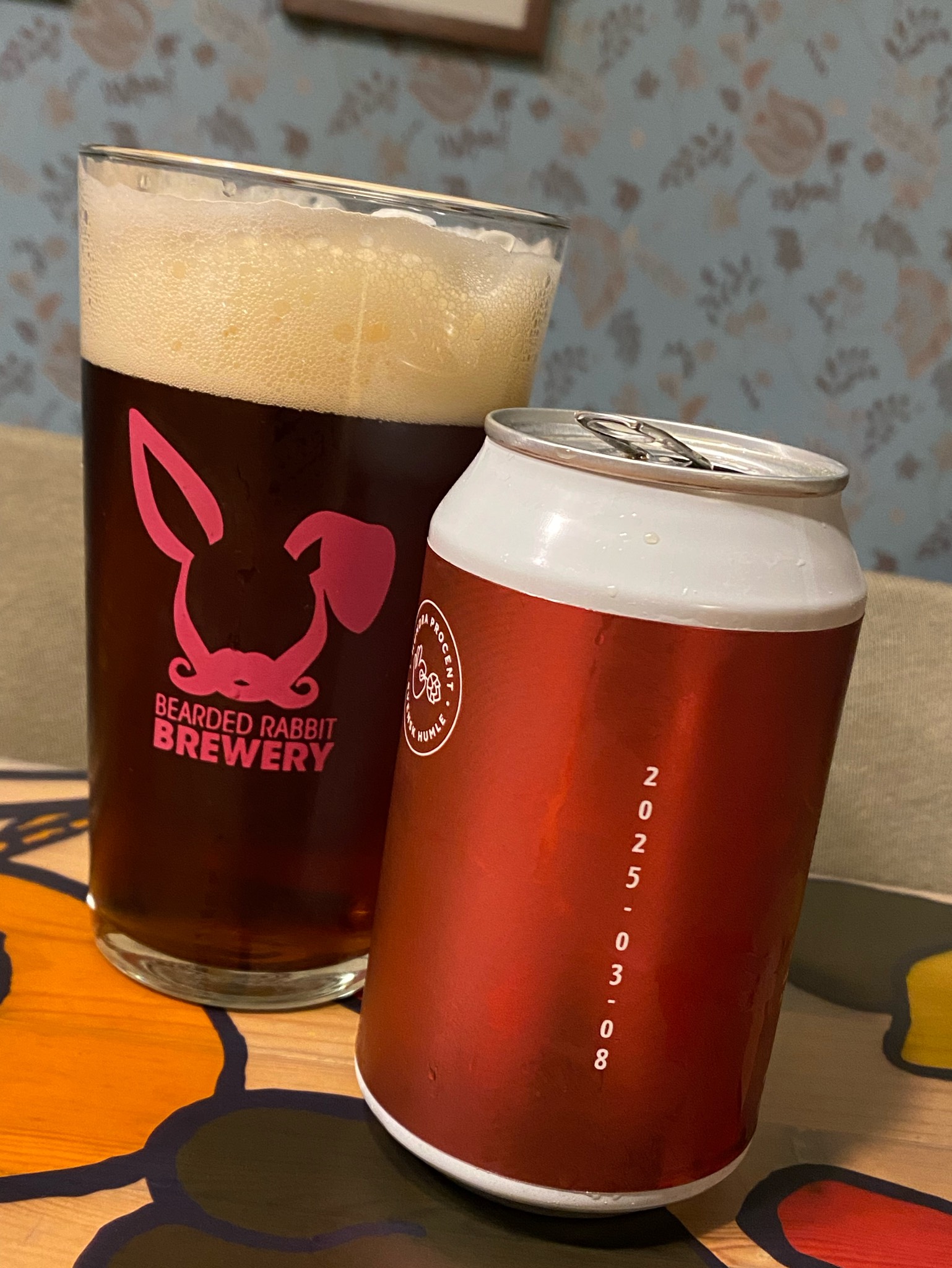 Lady in red, Bearded Rabbit Brewery