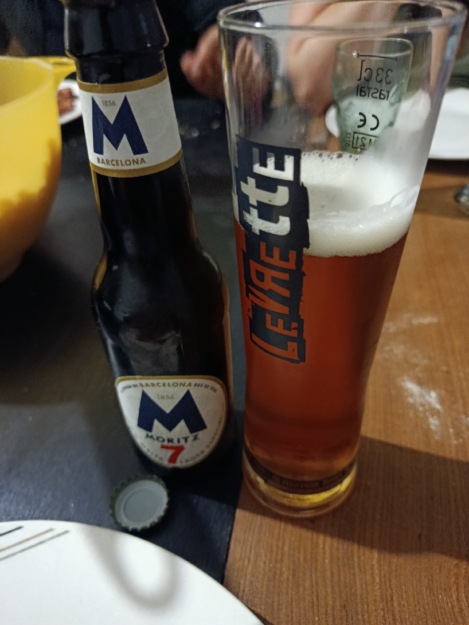 Moritz 7, Cervezas Moritz