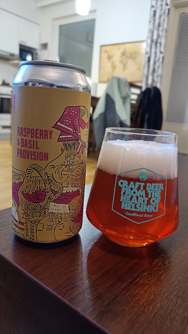 Raspberry & Basil Provision, Burning Sky Brewery