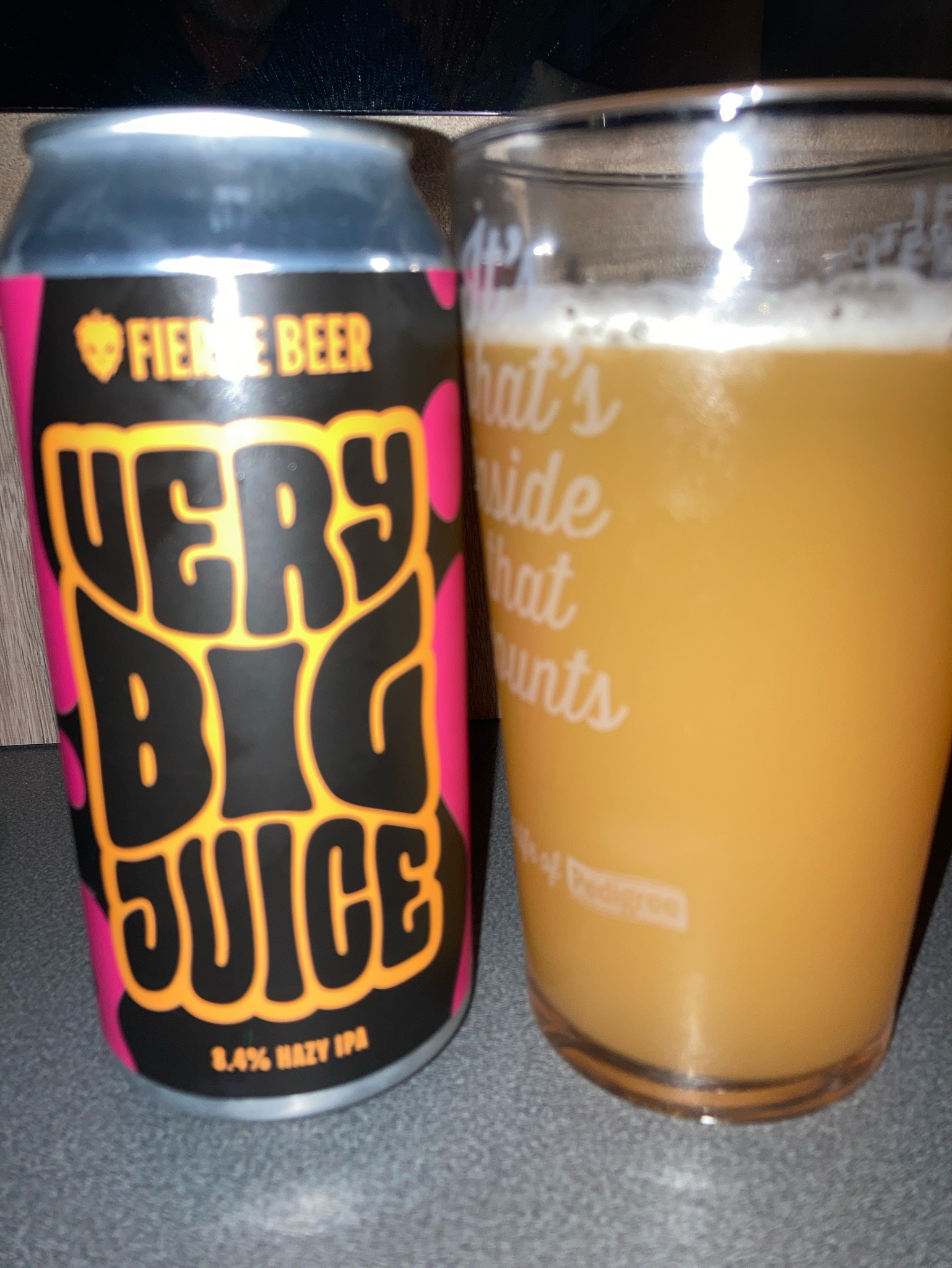Very big juice, Scotland