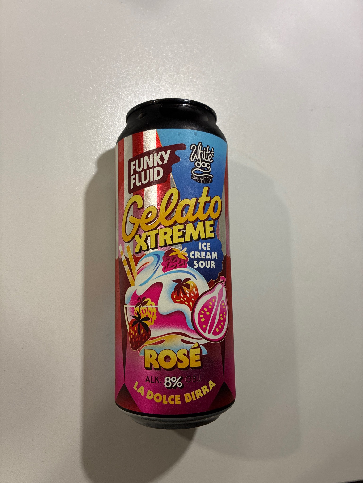 Gelato Xtreme: Blueberry Raspberry Banana S'mores Milkshake Schmoojee, Poland