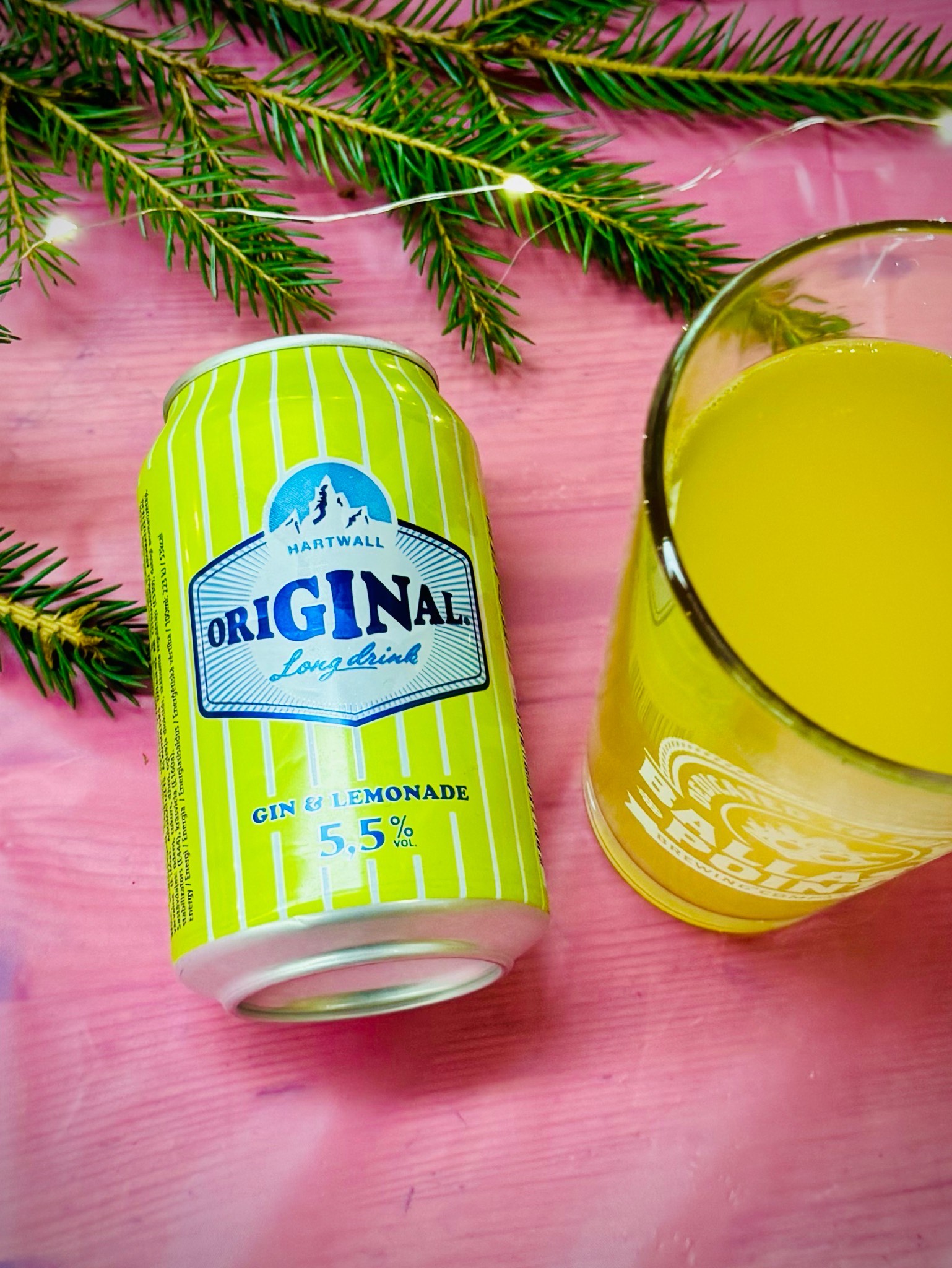 Original Long Drink Gin & Lemonade, Finland