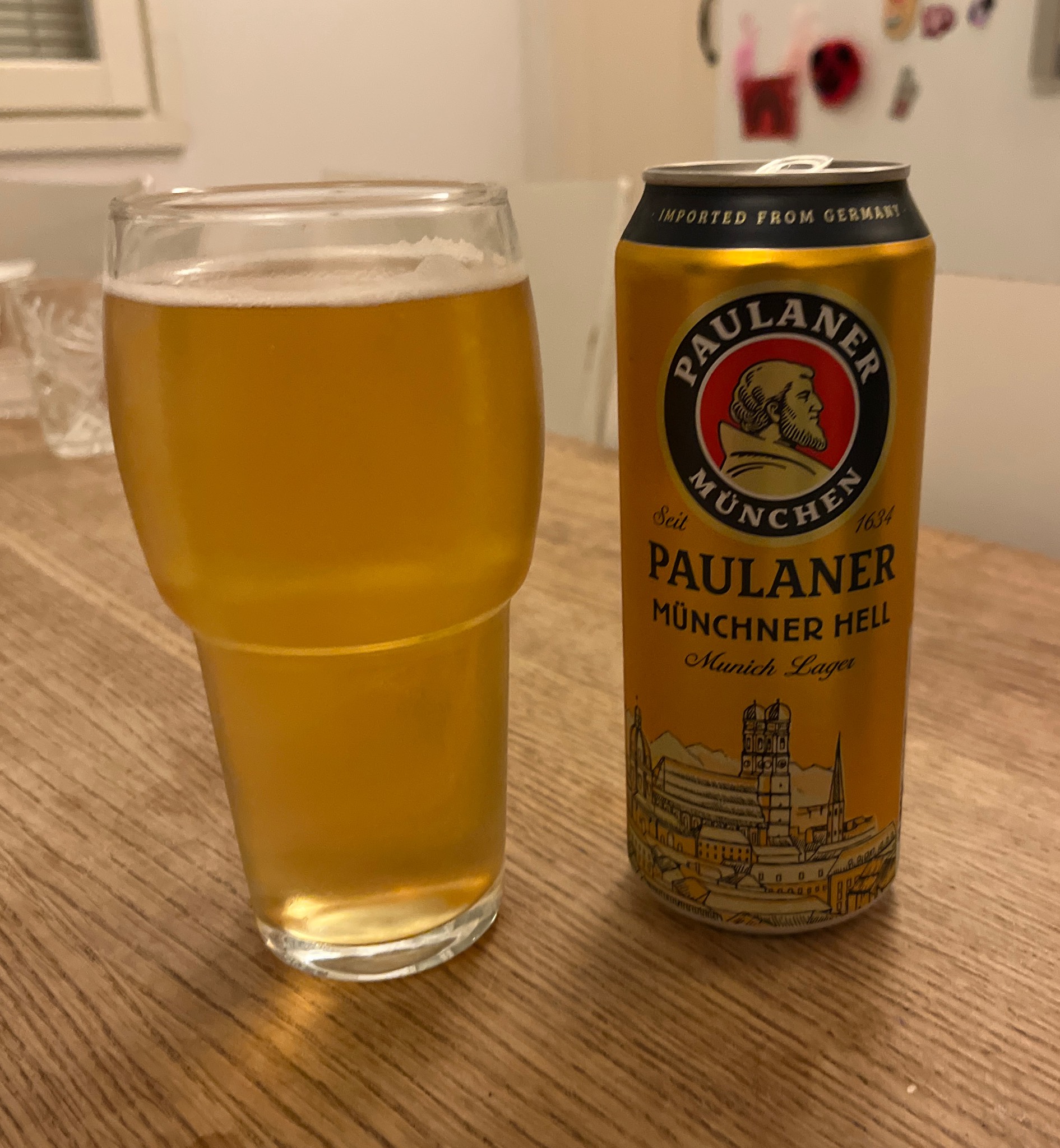 Paulaner Münchner Hell / Münchner Lager / Original Munich Lager, Paulaner Brauerei