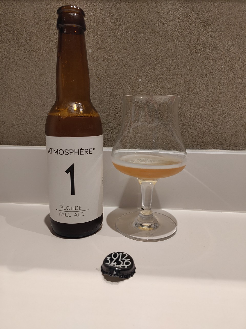 1 Blonde - Pale Ale, Brasserie Atmosphère
