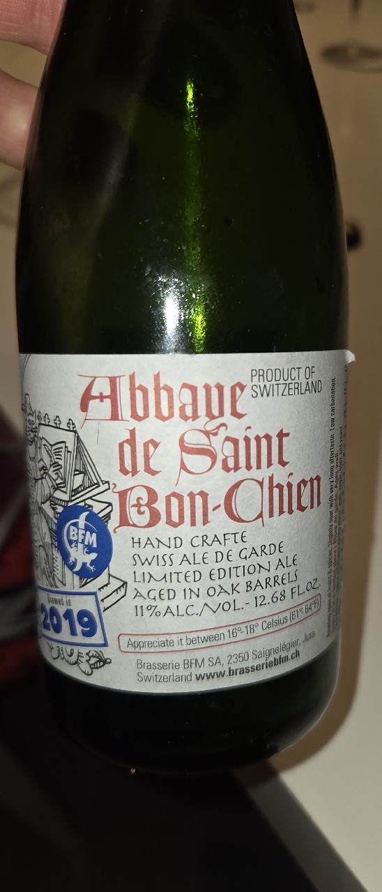 Abbaye de Saint Bon-Chien (2019), BFM (Brasserie des Franches-Montagnes)