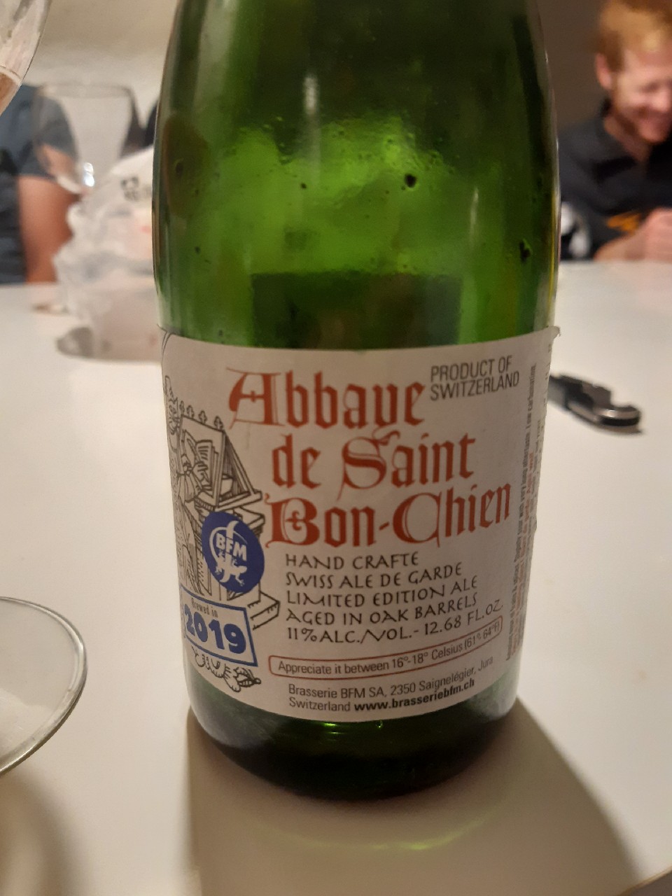 Abbaye de Saint Bon-Chien (2019), BFM (Brasserie des Franches-Montagnes)