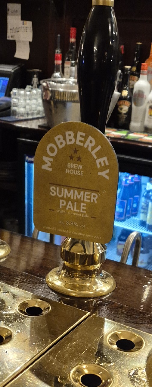 Summer pale, The Mobberley Brewhouse