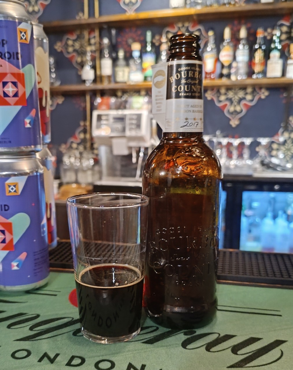 Bourbon County Brand Stout (2017) 14.7 %, Goose Island Beer Company (AB-InBev)