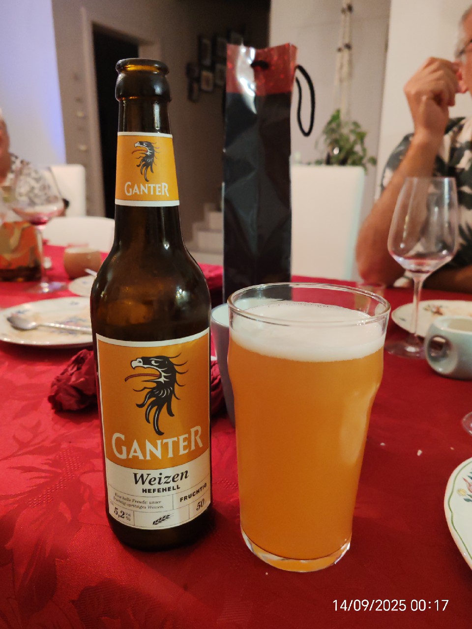 Ganter Weizen Hefehell, Germany