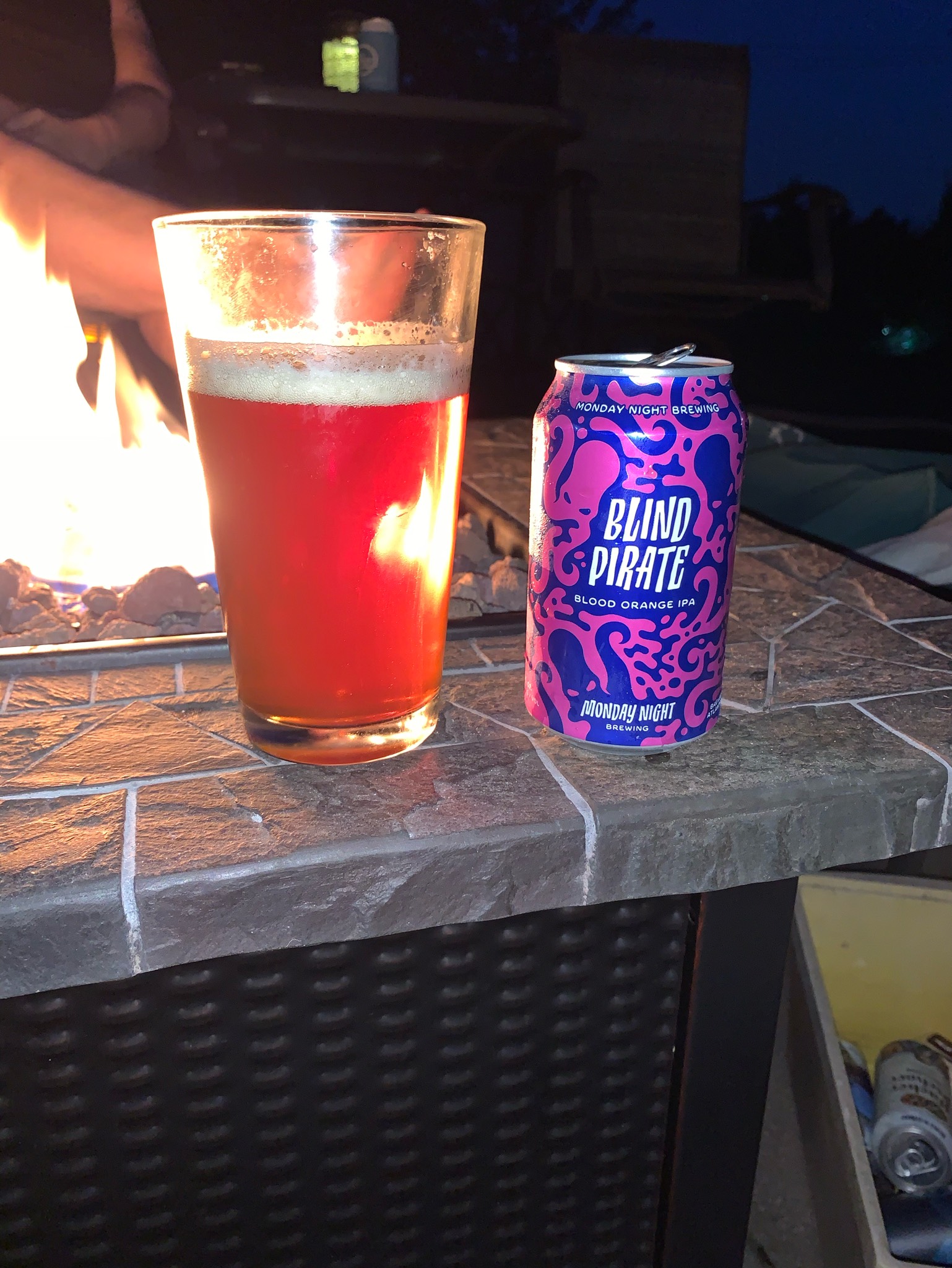 Blind Pirate Blood Orange IPA, Monday Night Brewing