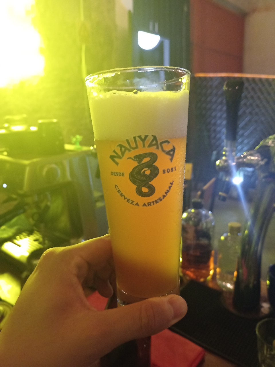 Tripel Caramelo, Nauyaca
