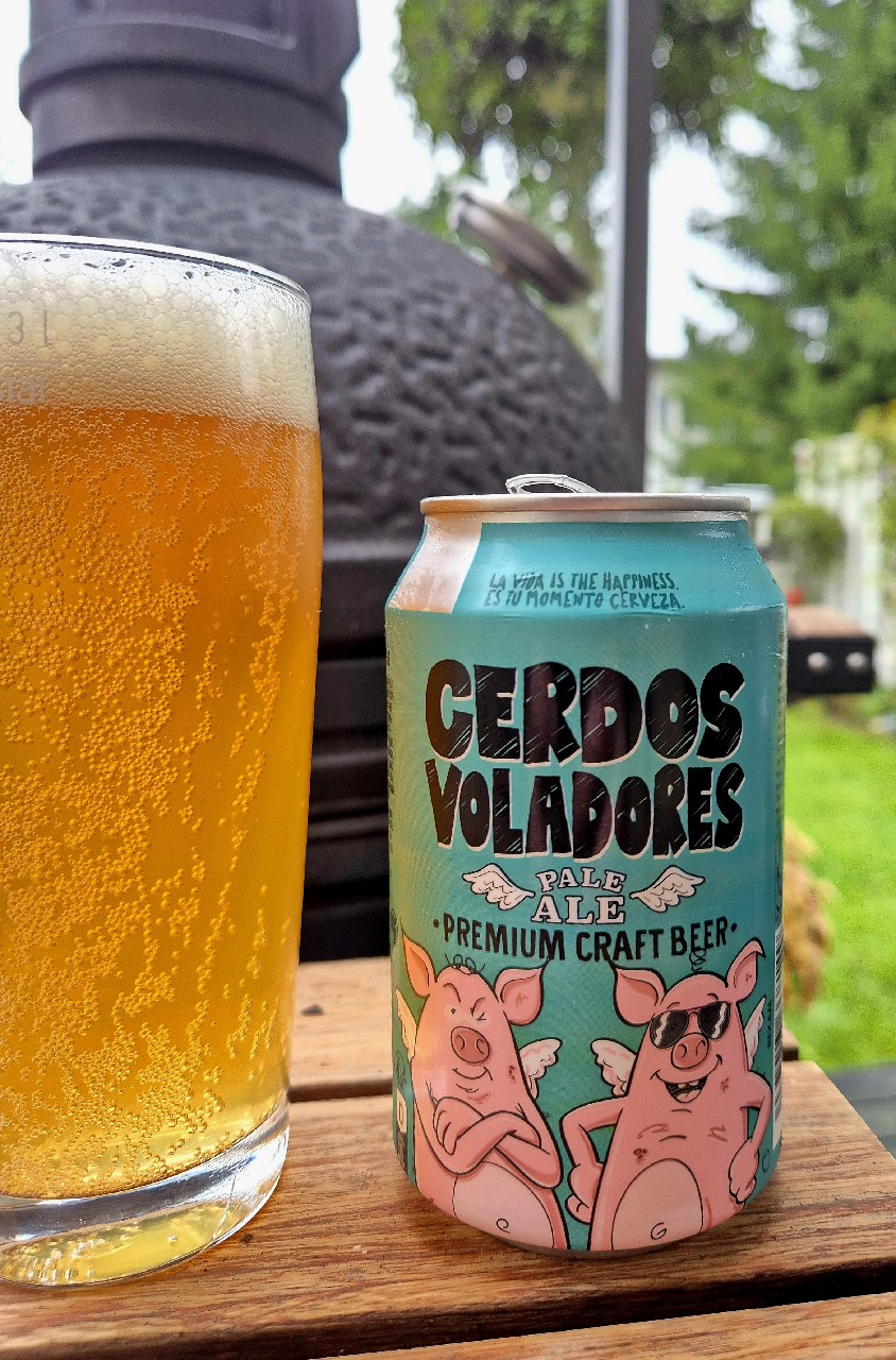 Cerdos Voladores Pale Ale, Barcelona Beer Company