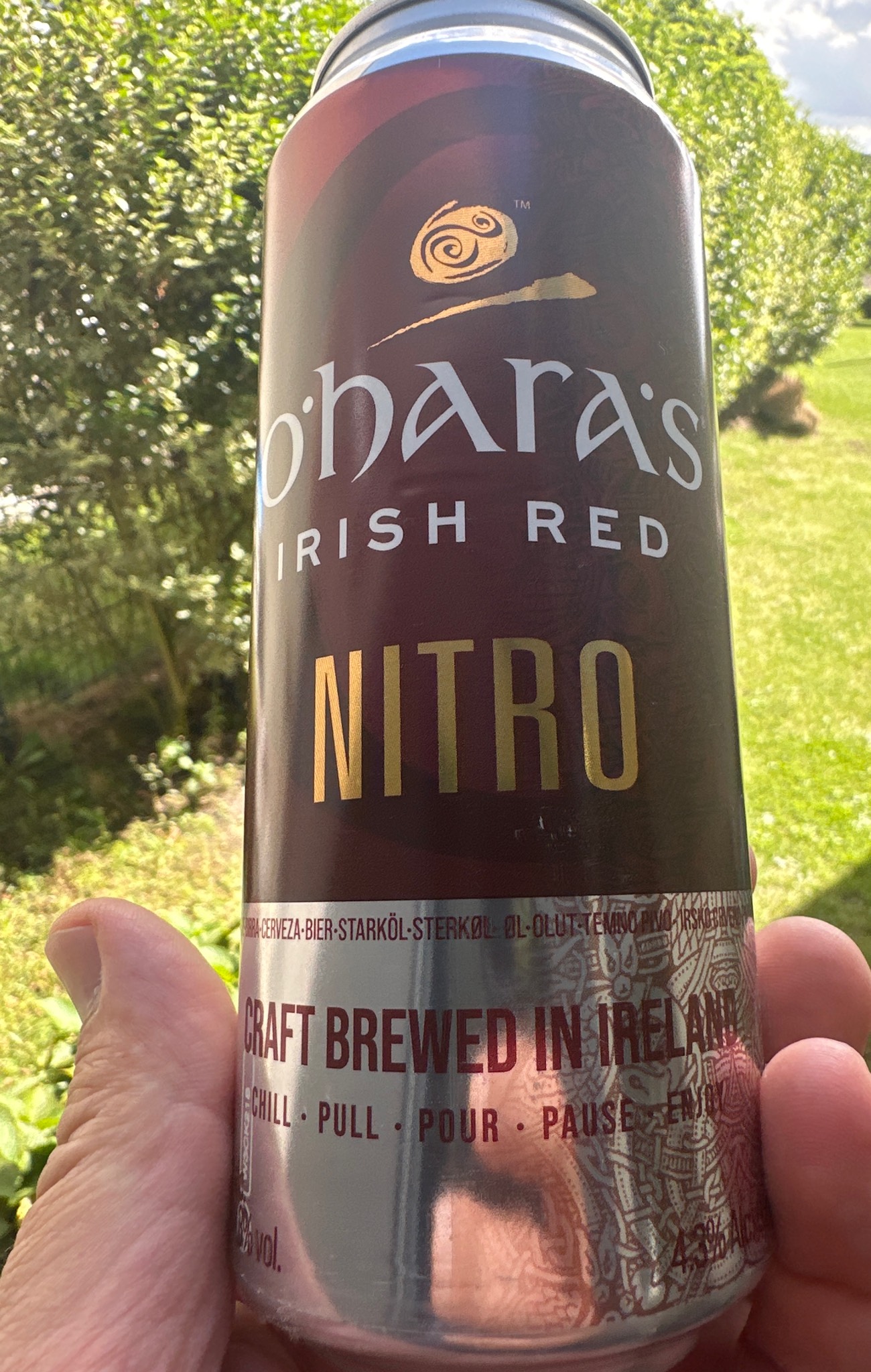 O'Hara's Irish Red Nitro, Ireland