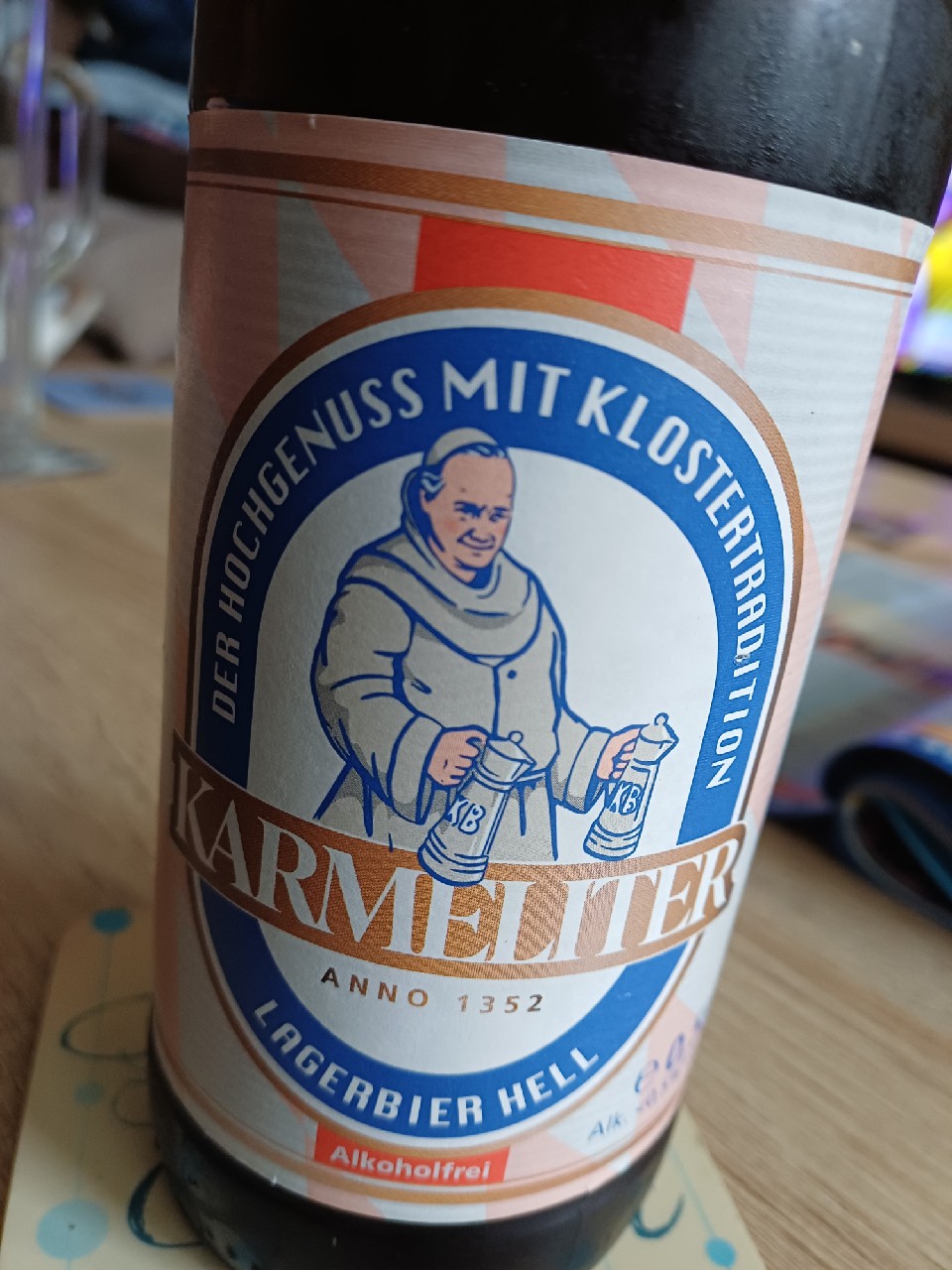 Karmeliter hell alkoholfrei, Karmeliter Bräu