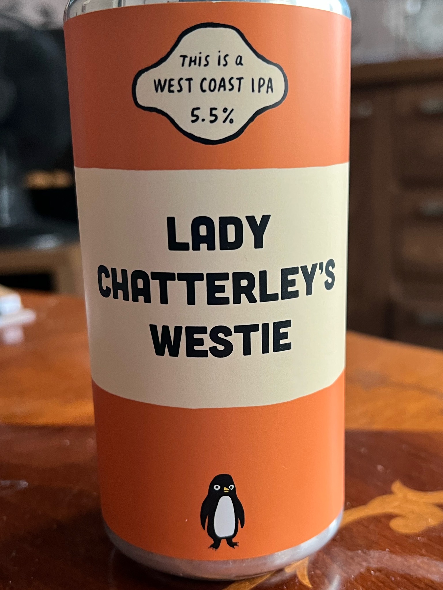 Lady Chatterley's Westie, Pretty Decent Beer Co