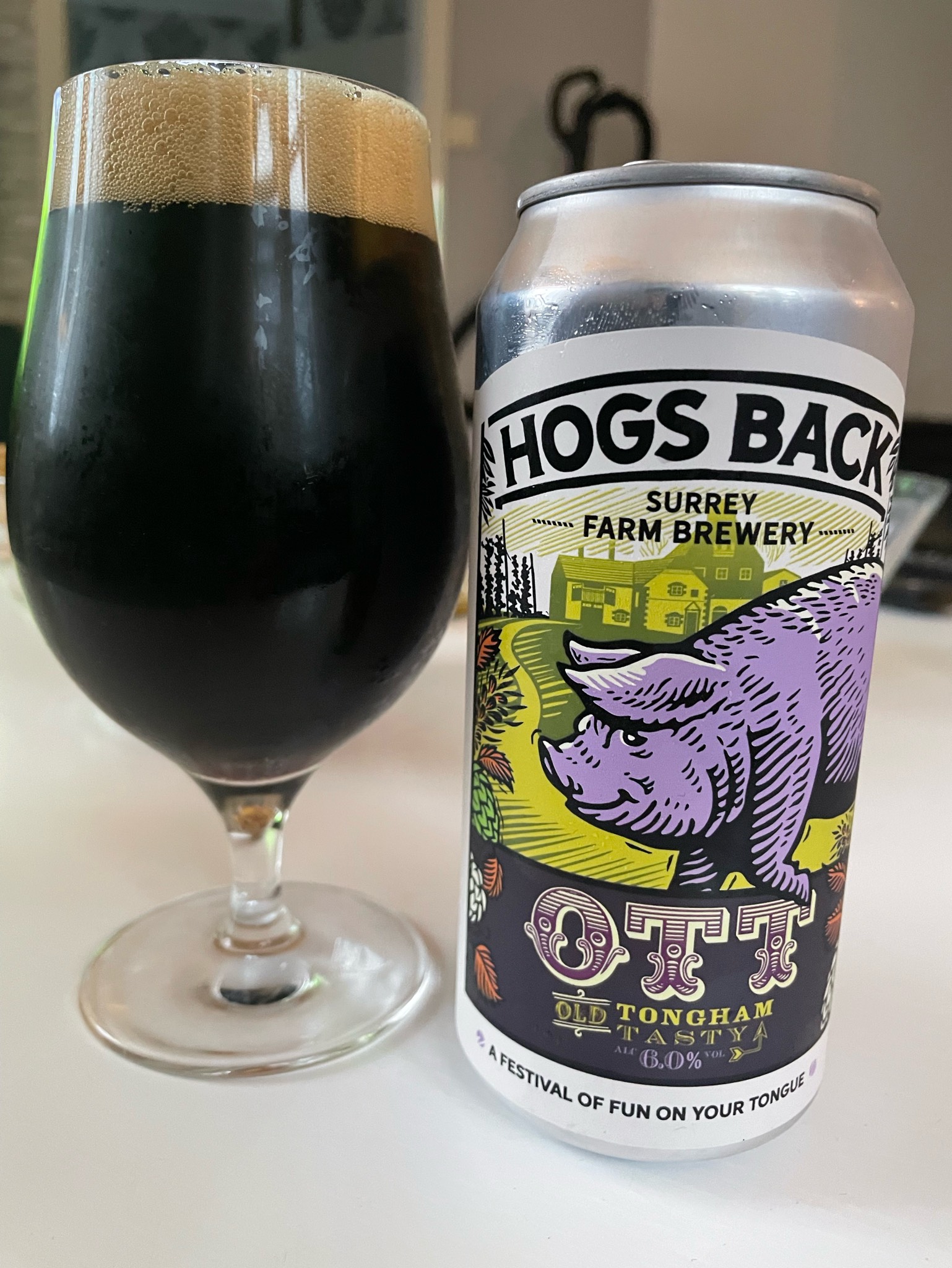 OTT (Old Tongham Tasty), Hogs Back Brewery