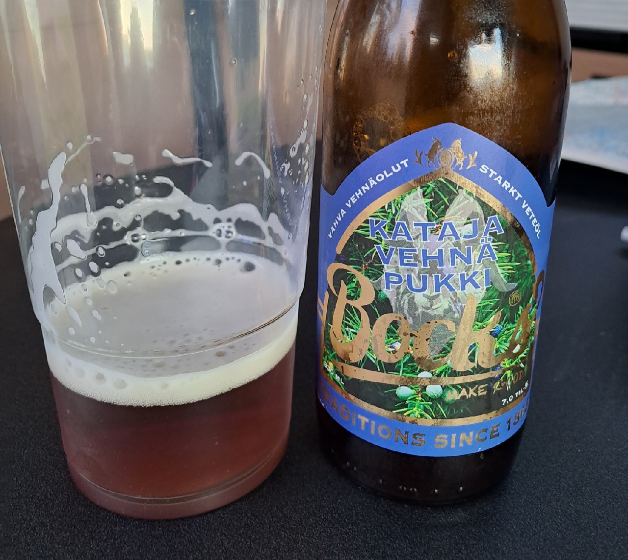 Katajavehnäpukki / Juniper Weizenbock, Bock's Corner Brewery