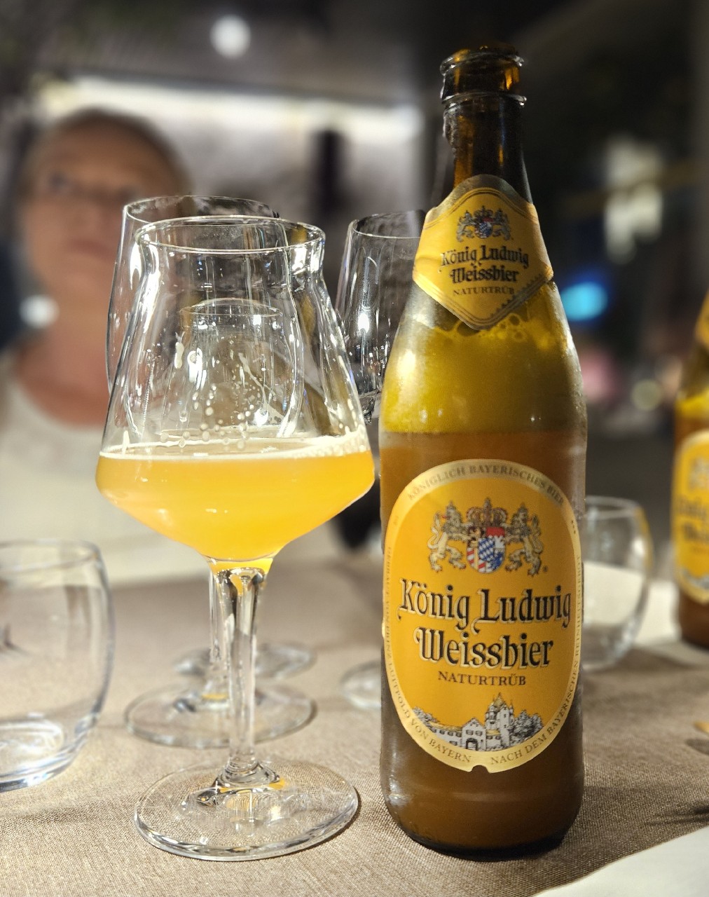 König Ludwig Weissbier Naturtrüb, König Ludwig Schlossbrauerei Kaltenberg (Warsteiner)