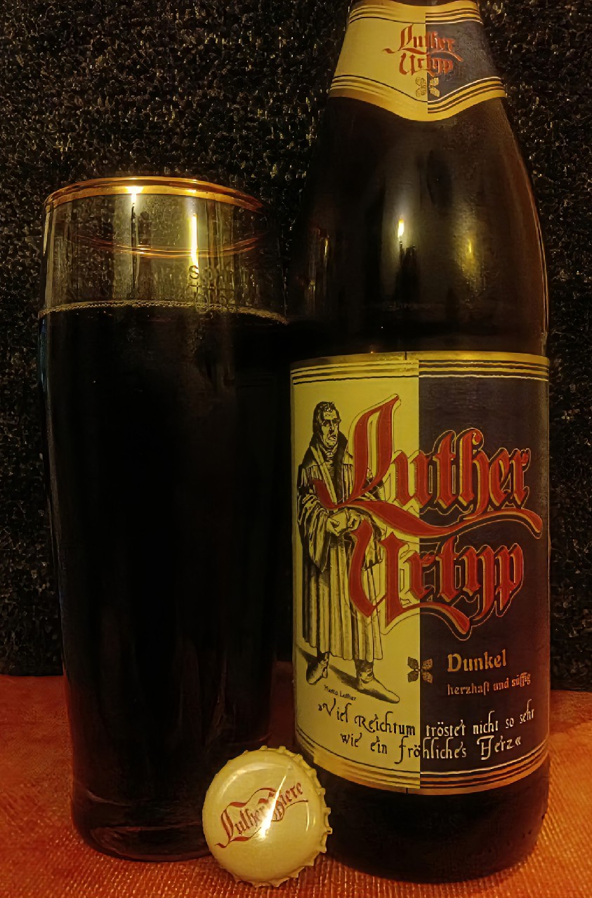 Luther Urtyp Dunkel, Brauerei Neunspringe Worbis