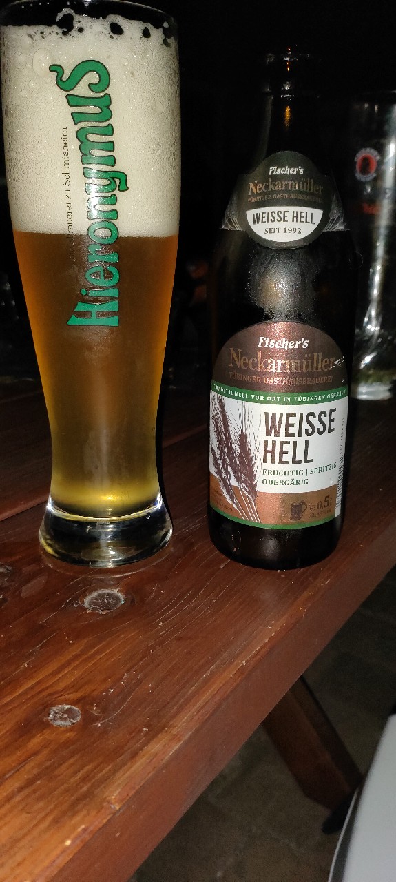 Neckarmüller Weisse Hell, Fischer's Brauhaus Mössingen
