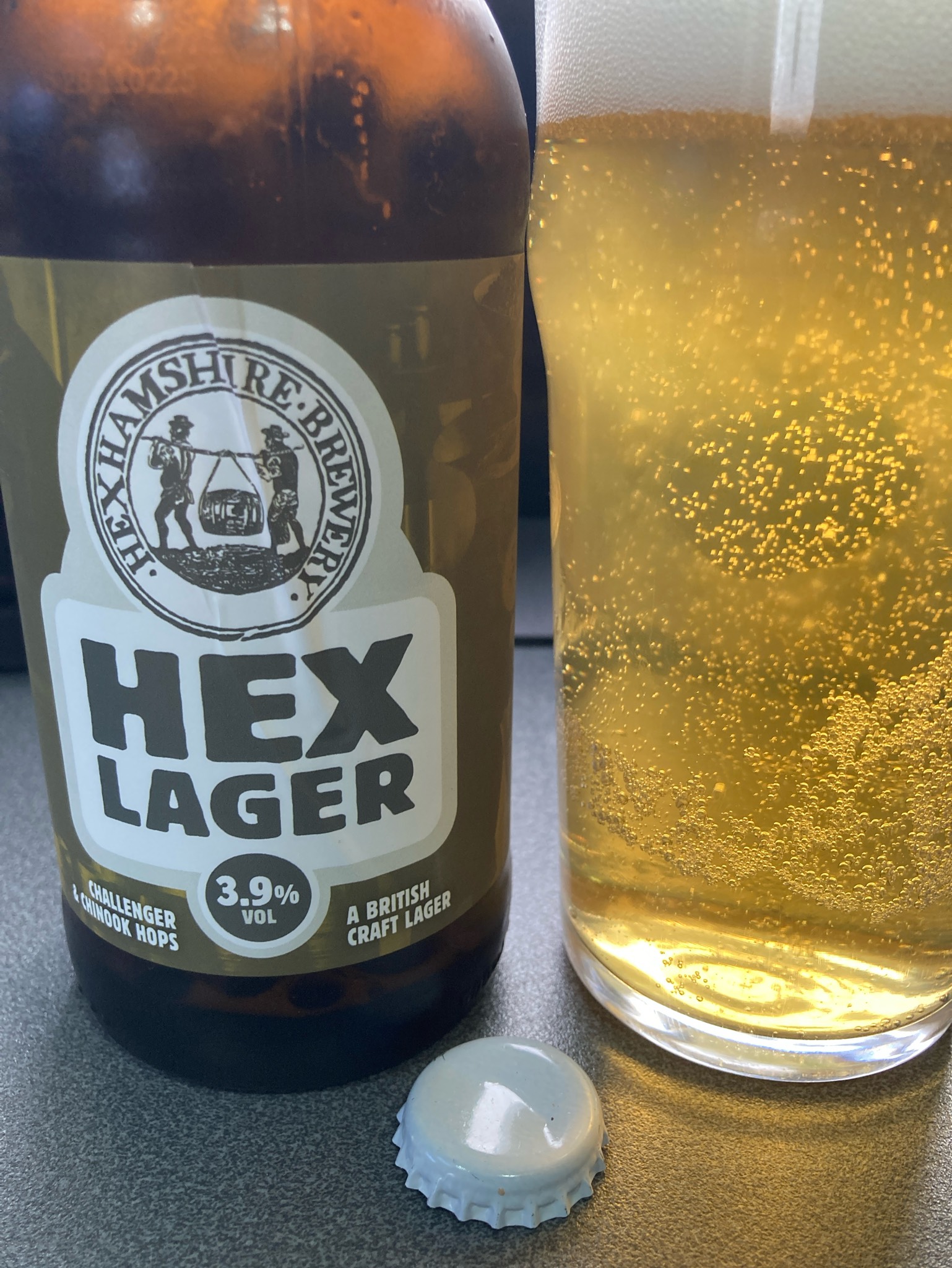 Hex Lager, Hexhamshire Brewery