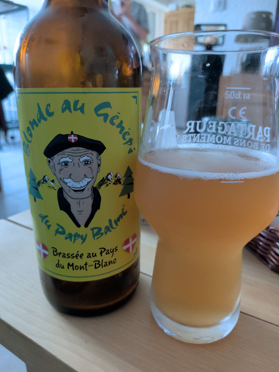 Blonde Au Génépi Du Papy Balme, Le Blaireau Qui Brasse