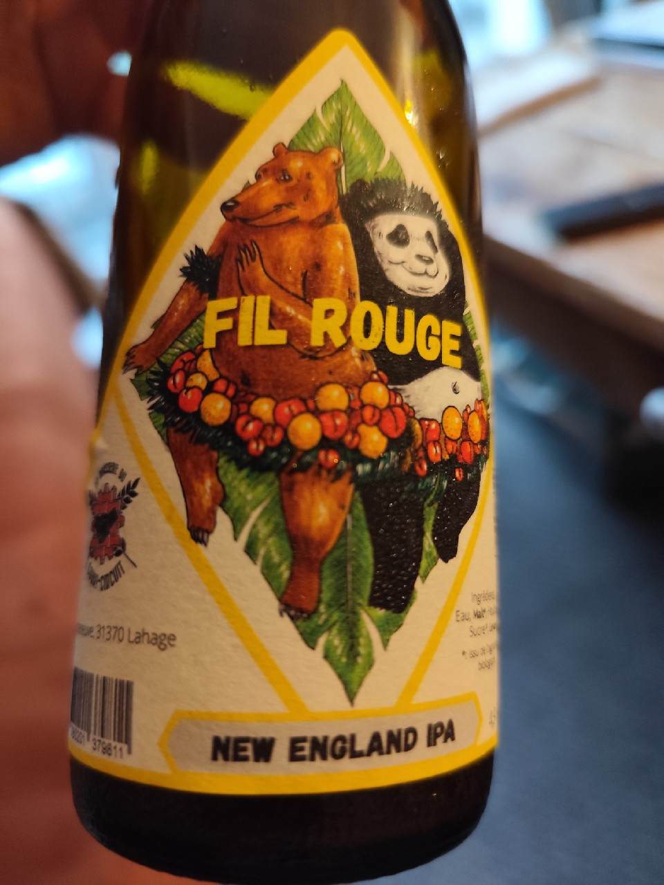 fil rouge new england ipa, Brasserie Du Court-Circuit