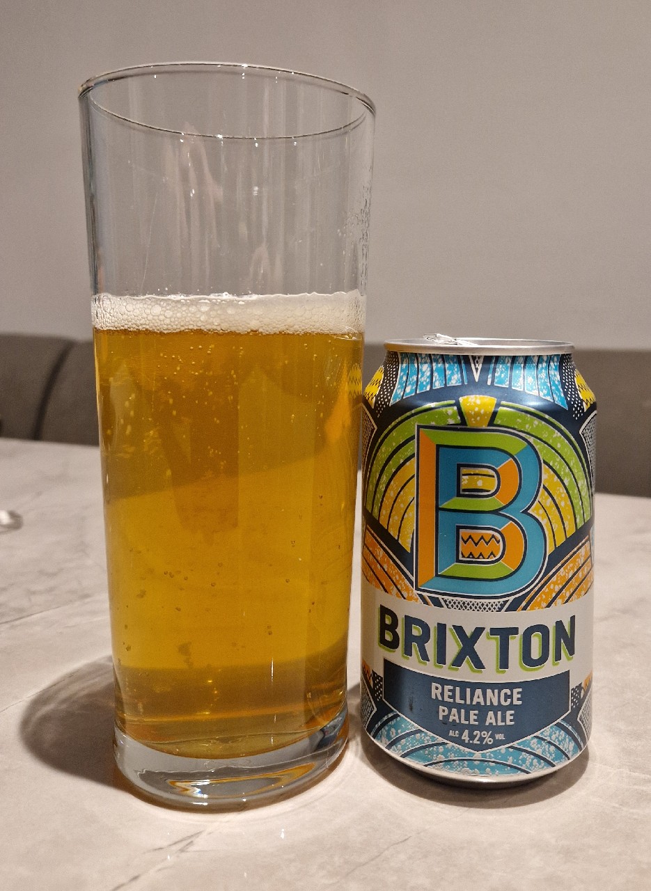 Reliance Pale Ale, Brixton Brewery
