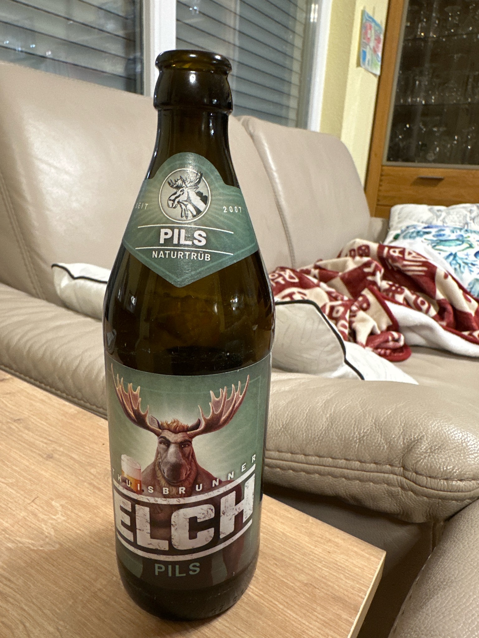 Elch-Bräu Pils, Thuisbrunner Elch-Bräu
