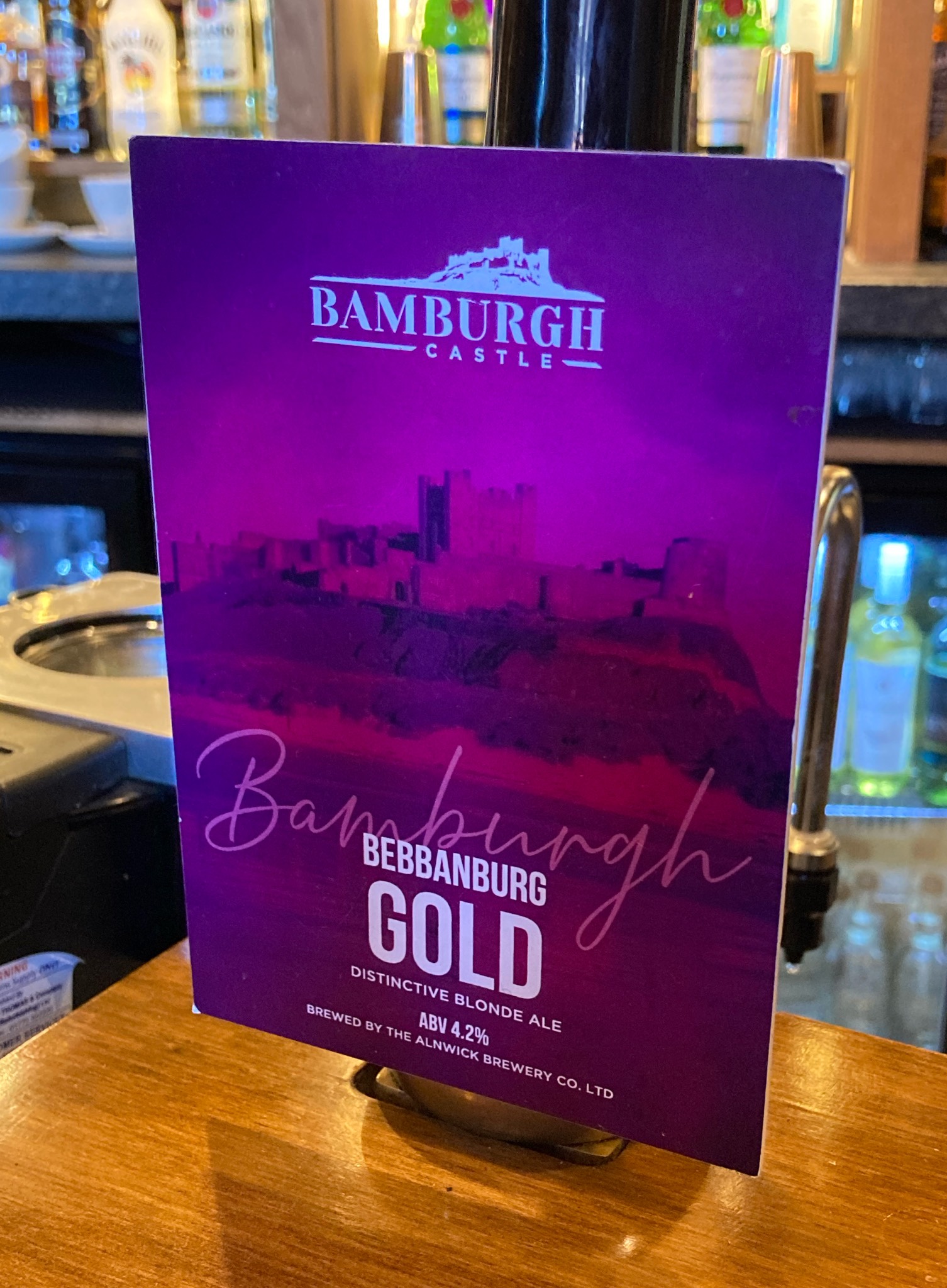 Bebanburg Gold, Alnwick Brewery