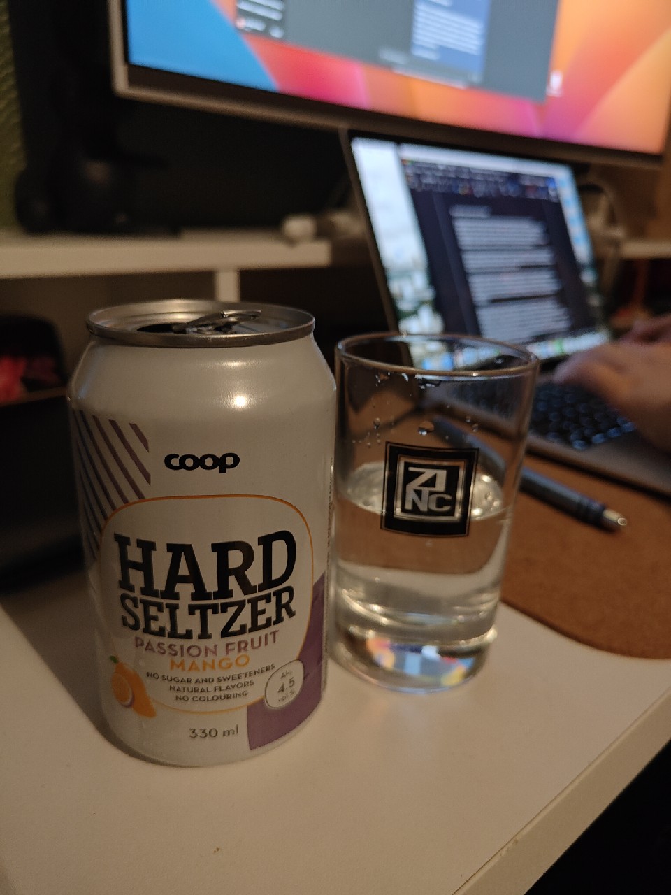 Rainbow Hard Seltzer Passion Fruit Mango, Finland