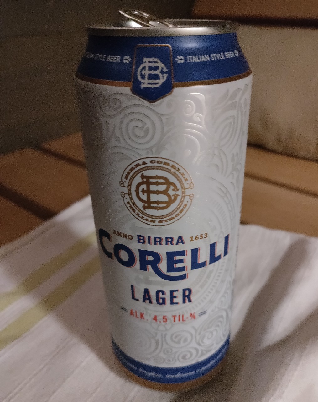 Birra Corelli Lager, Font Salem (Damm)