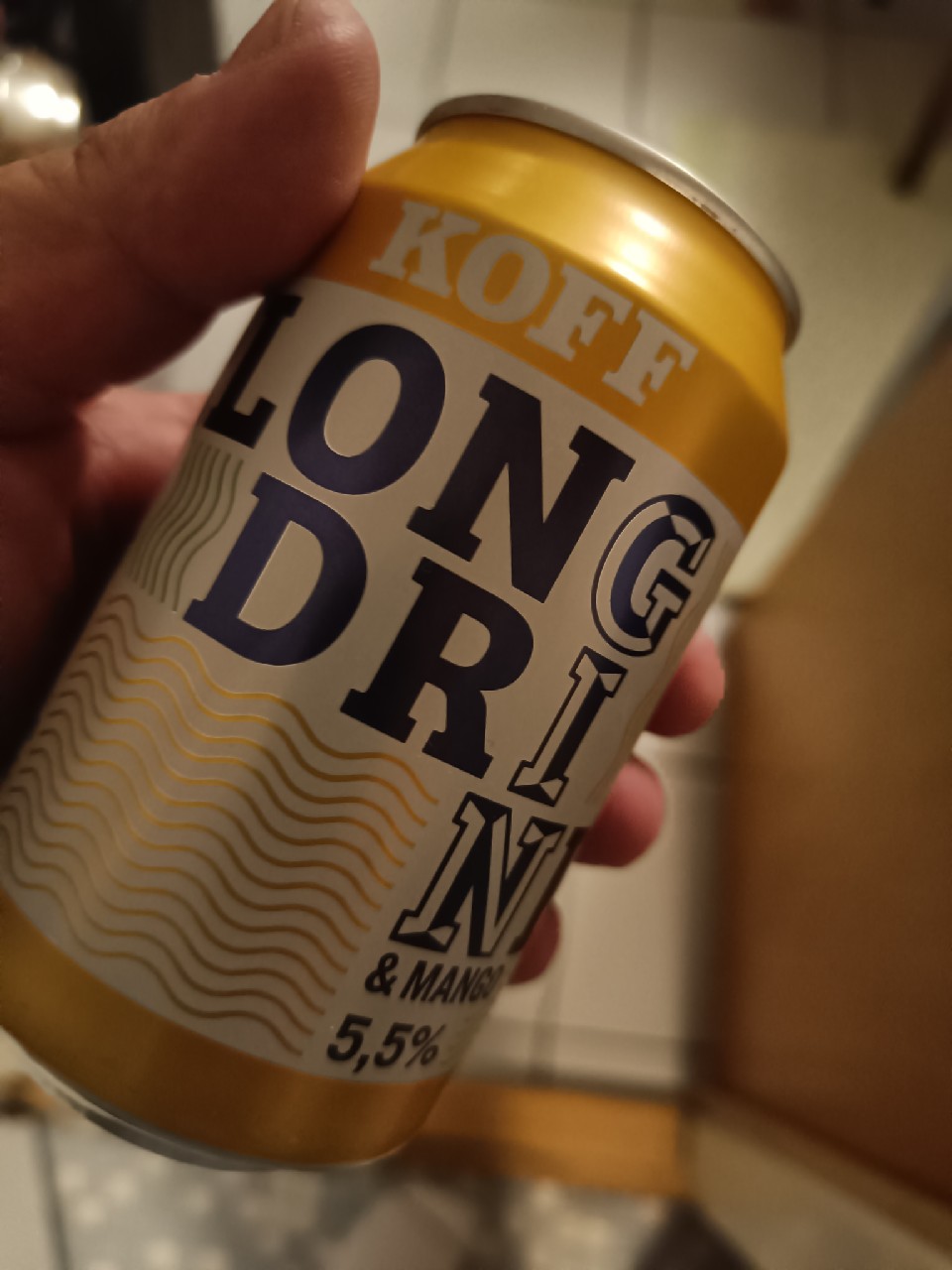 KOFF Long Drink Gin & Mango, Finland