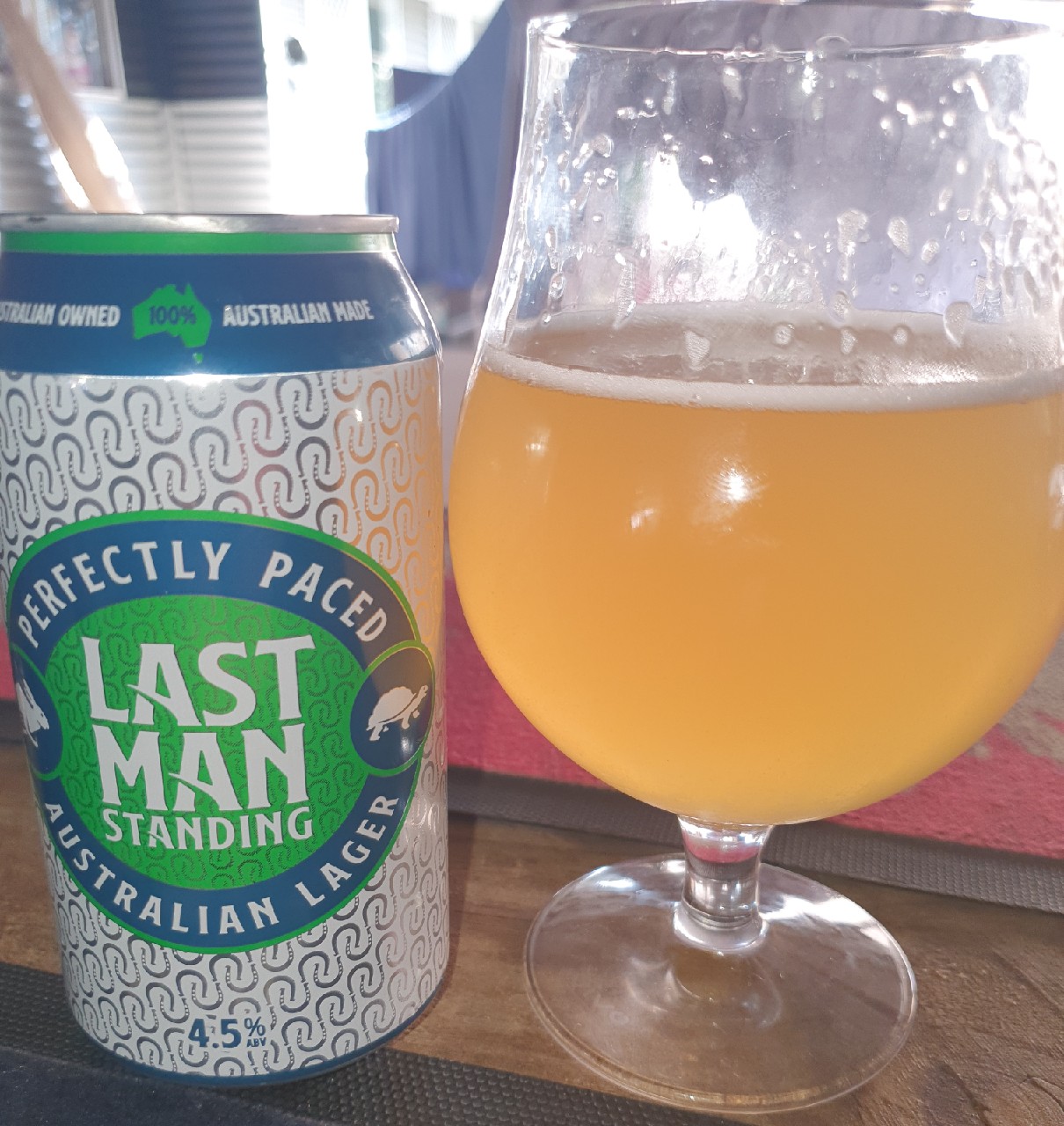 Australian Lager, Last Man Standing