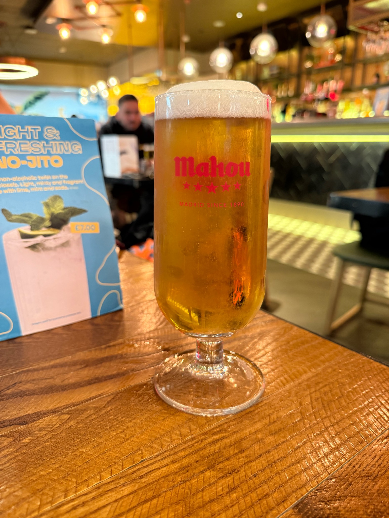 Mahou Cinco Estrellas, Mahou (Grupo Mahou-San Miguel)
