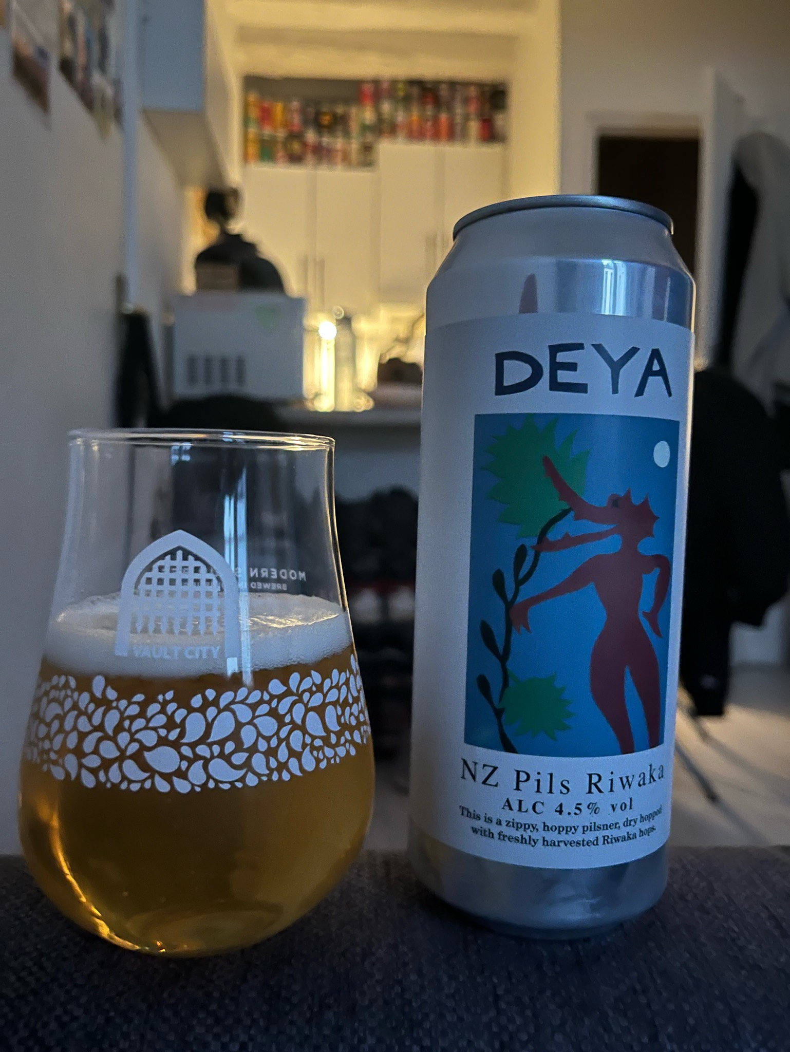 NZ Pils Riwaka, England